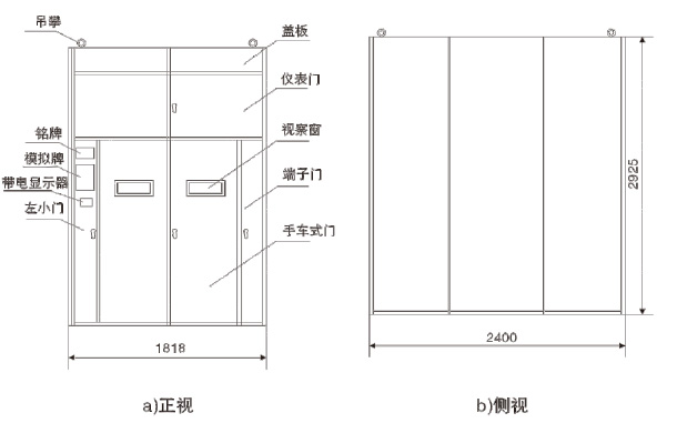 間隔移開式交流金屬封閉開關(guān)設(shè)備1